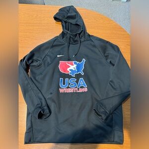 Nike USA Wrestling Black Hoodie